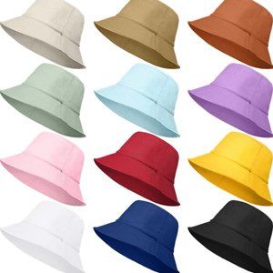 Plain Adult Bucket Hat